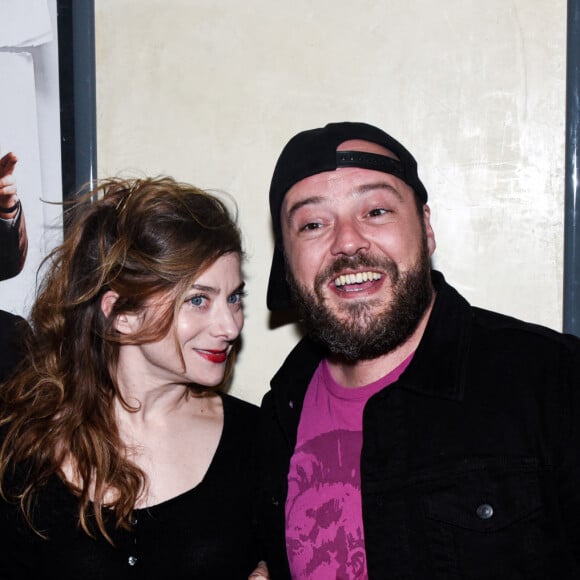 Michael Youn, Sarah Suco et Alban Ivanov - Avant-première du film "Lucky" au cinéma Max Linder Panorama à Paris. Le 25 février 2020. © Federico Pestellini/Panoramic/Bestimage