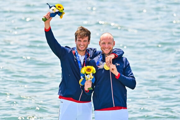 Hugo BOUCHERON et Matthieu ANDRODIAS médaillés d'or en aviron aux Jeux de Tokyo