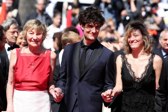 Marisa Bruni Tedeschi (Borini), Louis Garrel et Valeria Bruni Tedeschi - Montee des marches du film "Un chateau en Italie" lors du 66 eme Festival du film de Cannes - Cannes 20/05/2013 