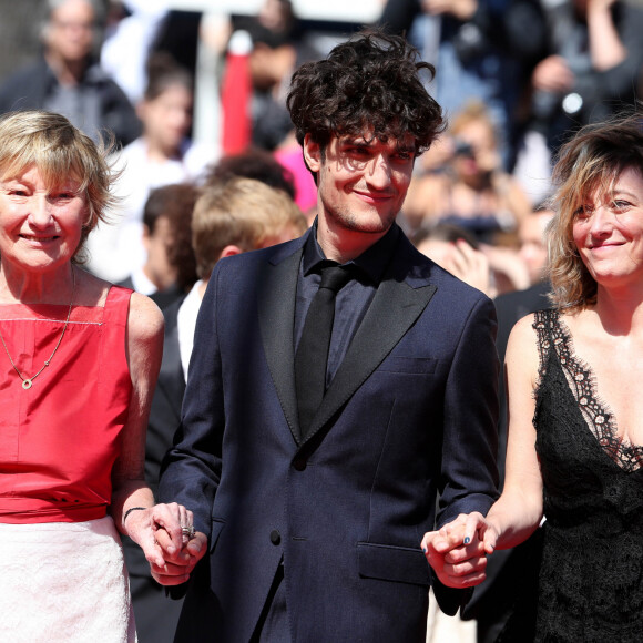 Marisa Bruni Tedeschi (Borini), Louis Garrel et Valeria Bruni Tedeschi - Montee des marches du film "Un chateau en Italie" lors du 66 eme Festival du film de Cannes - Cannes 20/05/2013 