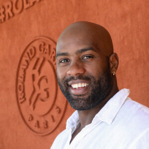 Teddy Riner au village lors des internationaux de France Roland Garros à Paris le 13 juin 2021. © Dominique Jacovides / Bestimage 