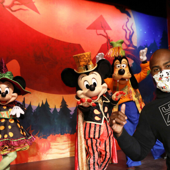 Teddy Riner au Festival Halloween Disney en 2020.