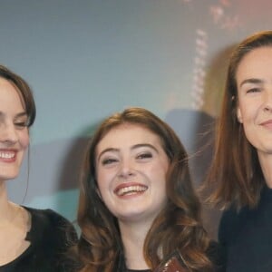 Bénédicte Delmas, Noémie Merlant, Roxane Bret, Camille Aguilar pour "Les filles du Plessis" - Soirée de clôture du 18ème Festival des créations télévisuelles de Luchon le 6 février 2016. © Patrick Bernard/Bestimage