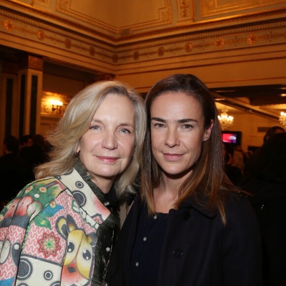 Marie Christine Adam et Benedicte Delmas - 20eme Prix du producteur francais de television" au Theatre Mogador a Paris, le 9 décembre 2013.