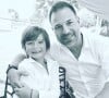 Mario Barravecchia et son fils Andréa, 6 ans.