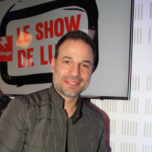 Mario Barravecchia (Star Academy 1) lors de l'émission "Le Show de Luxe" sur la Radio Voltage à Paris, France, le 12 février 2019. © Philippe Baldini/Bestimage