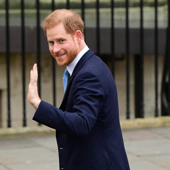 Le prince Harry, duc de Sussex, à son arrivée à la Canada House à Londres, le 7 janvier 2020
