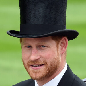 Le prince Harry, duc de Sussex lors du Royal Ascot 2018 à l'hippodrome d'Ascot dans le Berkshire, le 20 juin 2018. 