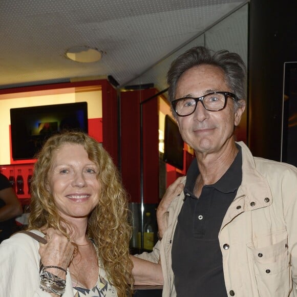 Thierry Lhermitte et son épouse Hélène - Pierre Richard fête ses 80 ans à l'Olympia à Paris, le 13 juin 2014.
