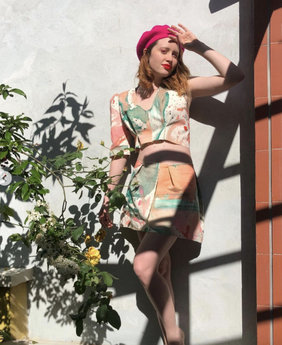 Claire Romain joue le personnage d'Ambre dans la série "Ici tout commence" - Instagram