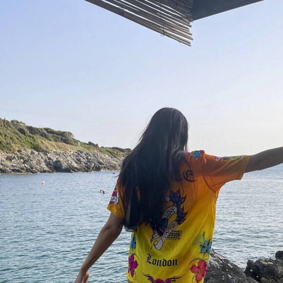 Dua Lipa en vacances en Albanie. Juillet 2021.
