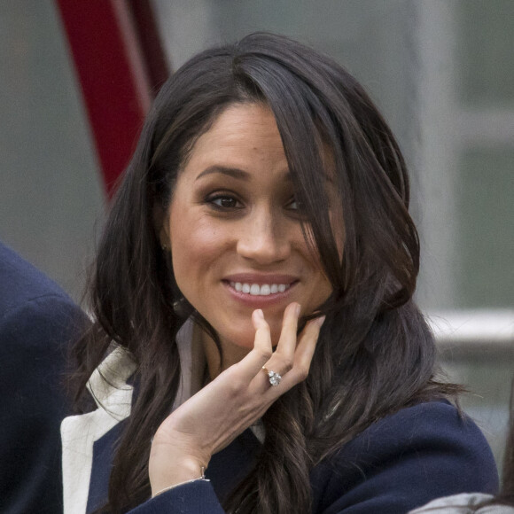 Meghan Markle célèbre la journée internationale de la femme à Millennium Point à Birmingham le 8 mars 2018.