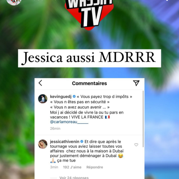 Kevin Guedj en guerre contre Jessica Thivenin et Maeva Ghennam