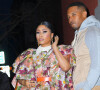 Nicki Minaj et son mari Kenny Petty font un passage au défilé Marc Jacobs lors de la fashion week à New York.