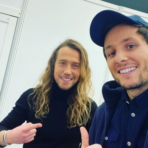 Vianney et Julien Doré sur Instagram. Décembre 2020
