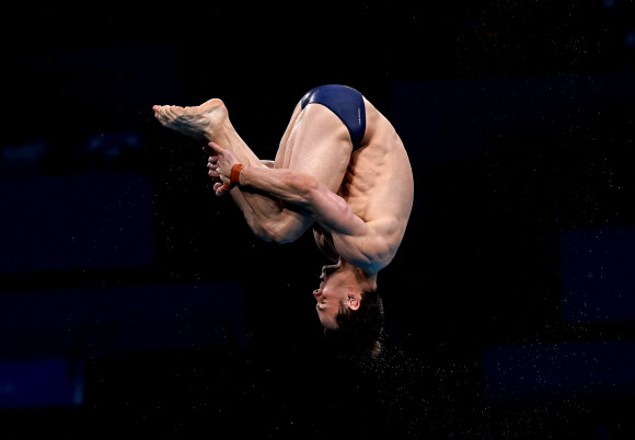 Tom Daley au Tokyo Aquatics Centre, le 7 août 2021.