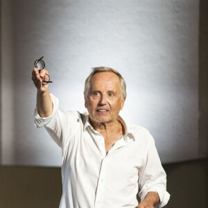 Exclusif - Fabrice Luchini - Représentation du spectacle "Des écrivains parlent d'argent" lors du Festival de Ramatuelle, France, le 7 août 2021. © Cyril Bruneau/Festival de Ramatuelle/Bestimage 