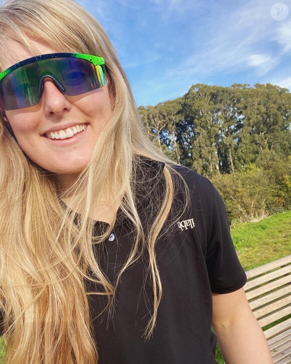 La cycliste néo-zélandaise Olivia Podmore sur Instagram, juillet 2021.