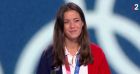 Cléopatre Darleux interviewée au JT de France 2.