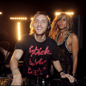 David et Cathy Guetta - Soirée "F*CK ME I'M FAMOUS" au Lido pour le lancement de la nouvelle Seat ibiza.