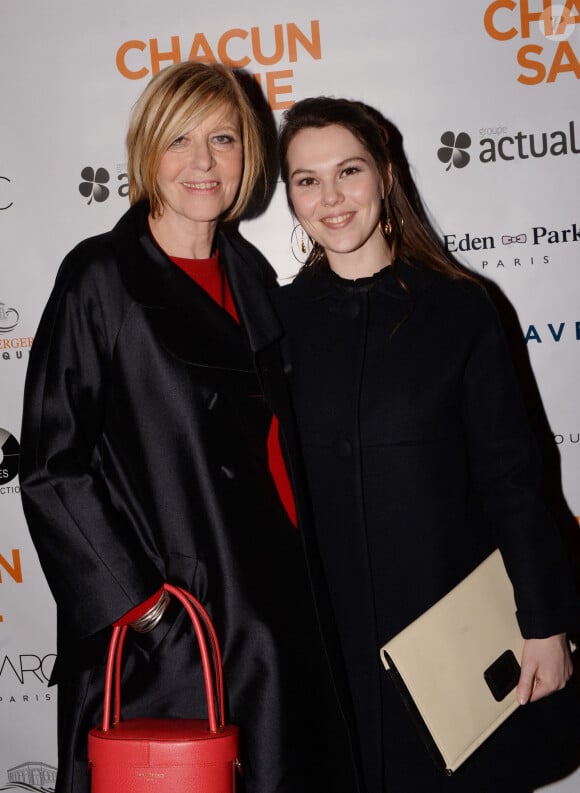 Chantal Ladesou et sa fille Clémence Ansault lors de l'after party du film "Chacun sa vie" à L'Arc à Paris, France © Rachid Bellak/Bestimage 