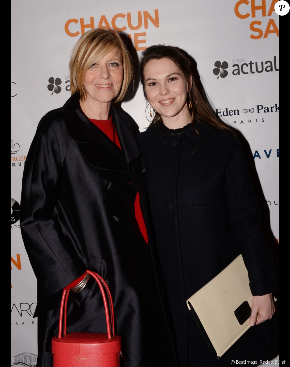 Chantal Ladesou et sa fille Clémence Ansault lors de l'after party du film "Chacun sa vie" à L'Arc à Paris, France © Rachid Bellak/Bestimage