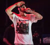 Eminem en concert lors du festival "Bonnaroo Music and Arts" à Manchester.