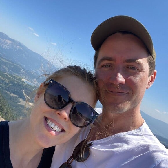 La princesse Beatrice d'York et son mari Edoardo Mapelli Mozzi sur Instagram, juillet 2021.