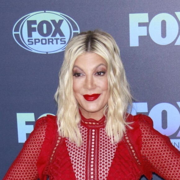 Tori Spelling à la soirée FOX 2019 Upfront au Wollman Rink à Central Park, New York, le 13 mai 2019 