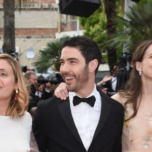 Karim Leklou, Marie Monge, Tahar Rahim et Stacy Martin - Montée des marches du film "Le Grand Bain" lors du 71e Festival de Cannes. Le 13 mai 2018. © Giancarlo Gorassini / Bestimage