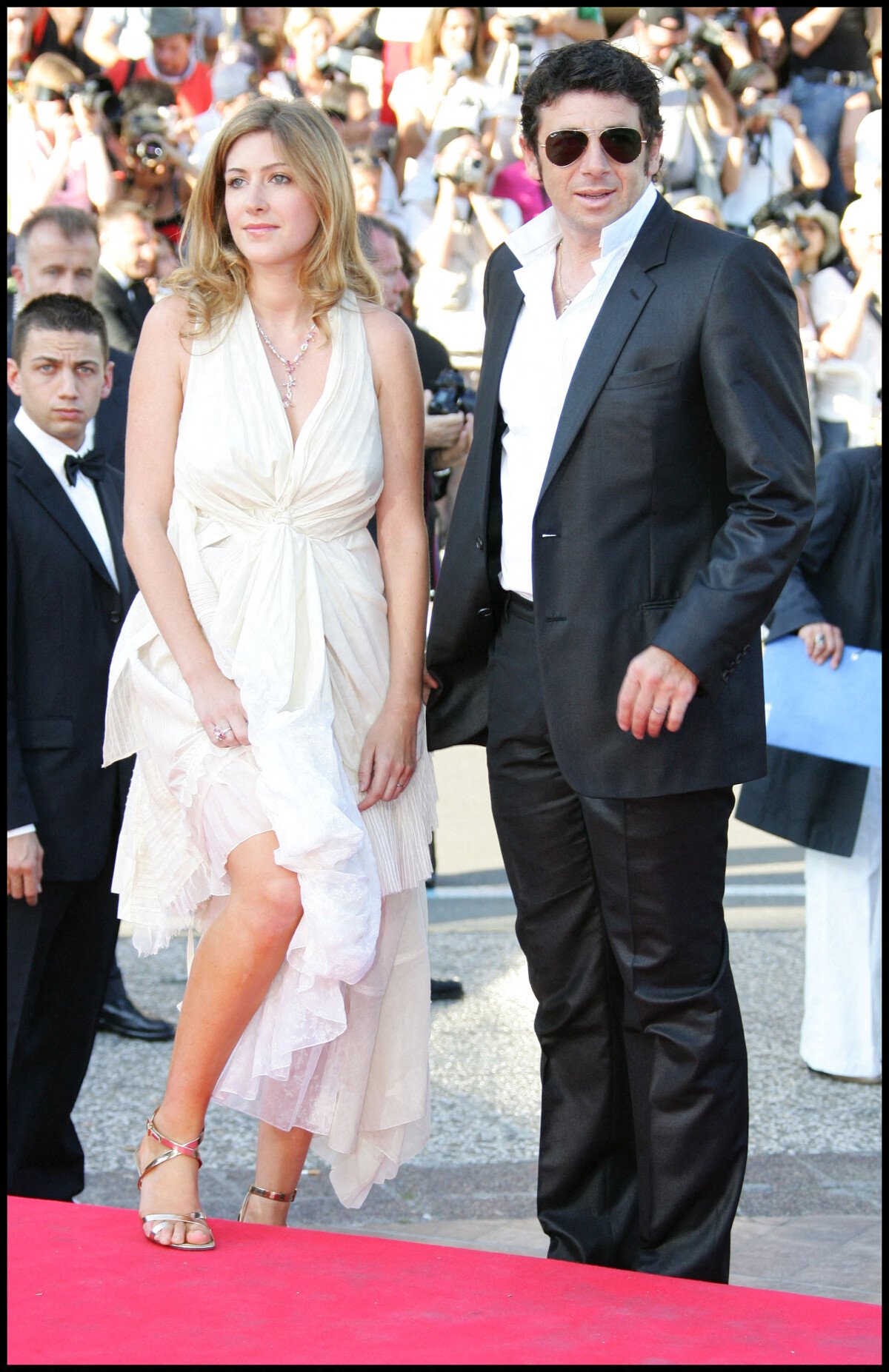 Photo : Patrick Bruel Et Amanda Sthers Au Festival De Cannes En 2007 ...