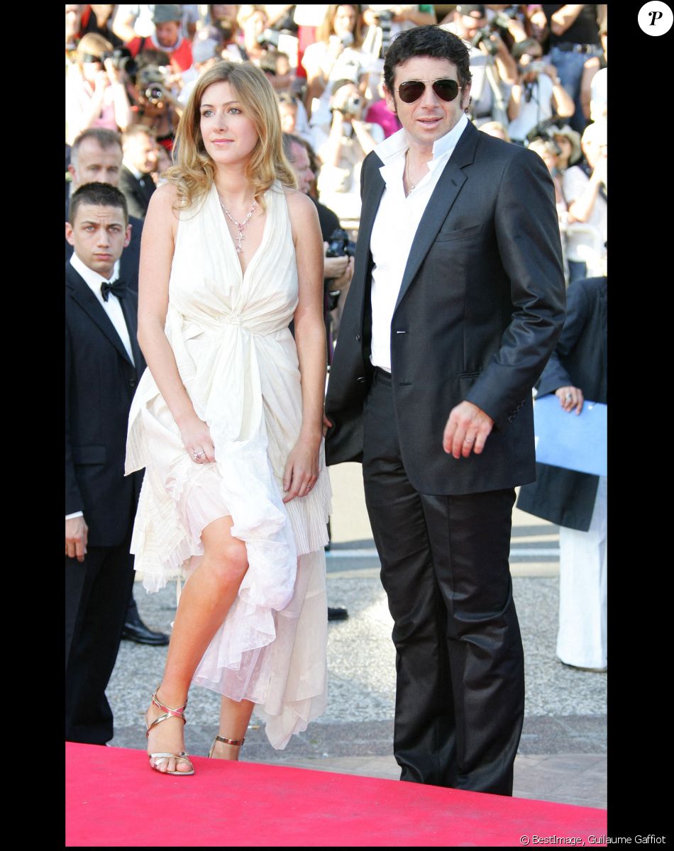 Patrick Bruel et Amanda Sthers au Festival de Cannes en 2007. © Guilaume Gaffiot / Bestimage