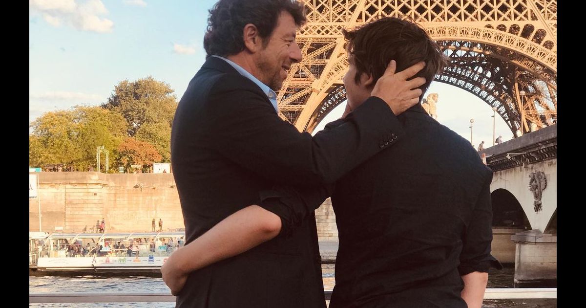 Patrick Bruel et son fils Oscar sur Instagram, en 2019. - Purepeople