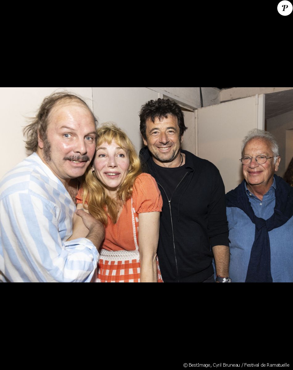 Exclusif - Philippe Katerine, Julie Depardieu, Patrick Bruel, Bernard Murat - Philippe Katerine présente son nouvel album "Confessions" lors de son concert au Festival de Ramatuelle, le 1er août 2021. © Cyril Bruneau / Festival de Ramatuelle / Bestimage
