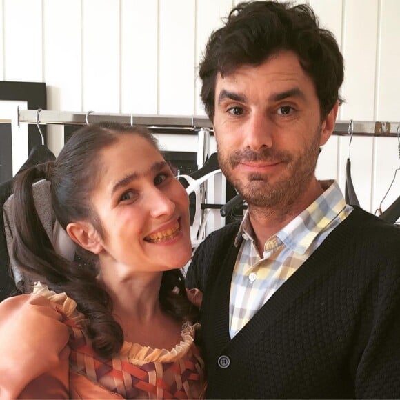 Joséphine Draï et son compagnon, le réalisateur Benjamin Parent, sur Instagram en septembre 2016.