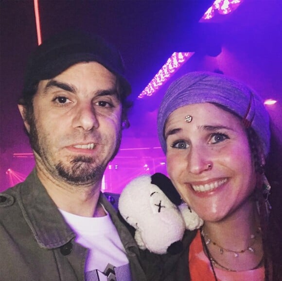 Joséphine Draï et son compagnon, le réalisateur Benjamin Parent, sur Instagram en janvier 2018.