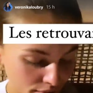 Thylane Blondeau chez sa maman Véronika Loubry, en compagnie de son chéri Ben.