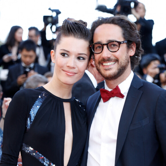 Thomas Hollande et sa compagne Emilie Broussouloux - Montée des marches de la cérémonie de clôture du 70ème Festival International du Film de Cannes. © Borde-Jacovides-Moreau / Bestimage