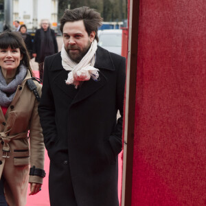 Arthur Jugnot et Flavie Péan (Plus belle la vie)- Cérémonie de remise de prix du 39ème Festival Mondial du Cirque de Demain sur la Pelouse de Reuilly à Paris le 4 février 2018. © Pierre Perusseau/Bestimage