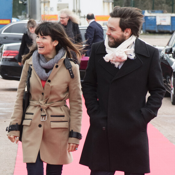 Arthur Jugnot et Flavie Péan (Plus belle la vie) - Cérémonie de remise de prix du 39ème Festival Mondial du Cirque de Demain sur la Pelouse de Reuilly à Paris le 4 février 2018. © Pierre Perusseau/Bestimage