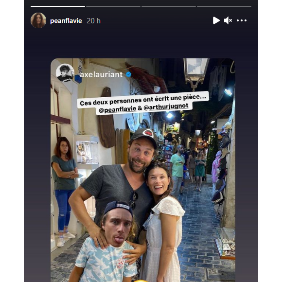 Arthur Jugnot et Flavie Péan (Plus belle la vie) inséparables, ils s'affichent ensemble sur Instagram