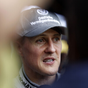 Michael Schumacher lors du grand prix de Formule 1 à Kuala Lumpur en Malaisie.