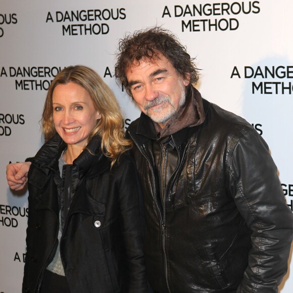 Olivier et Catherine Marchal - Avant-première du film "A Dangerous Method" à Paris le 12 décembre 2011