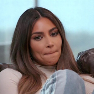 Kim Kardashian reconnaît que son mariage avec Kanye West est un échec, dans le dernier épisode de l'émission "L'Incroyable Famille Kardashian". Los Angeles. Le 4 juin 2021.