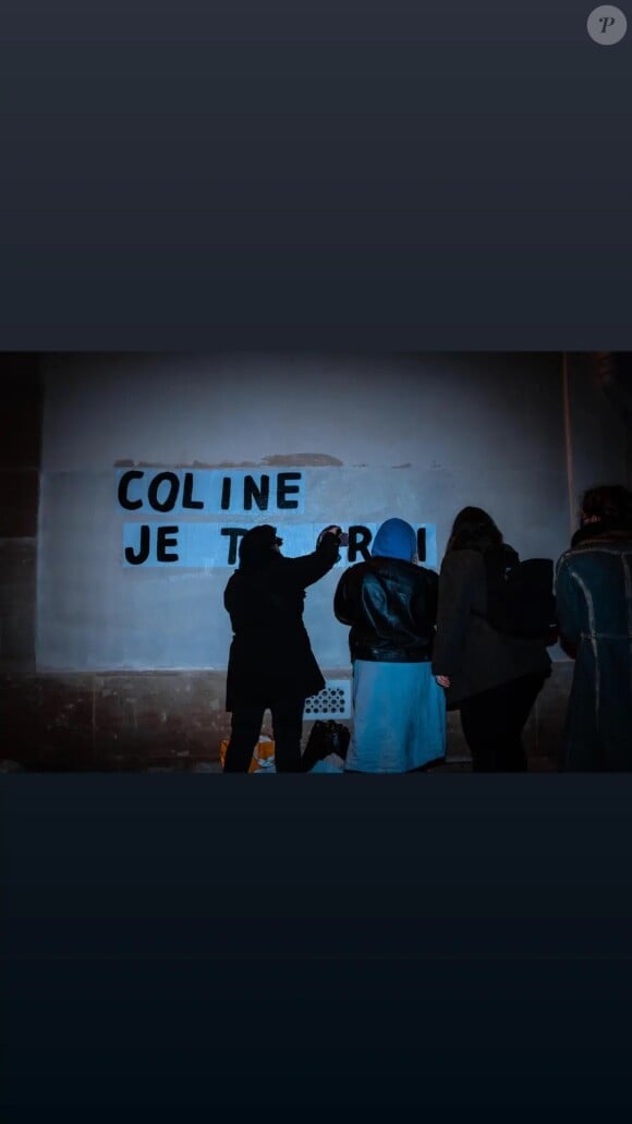 Marilou Berry continue de soutenir sa cousine Coline Berry-Rojtman en relayant le message d'une activiste sur Instagram, le 31 août 2021.