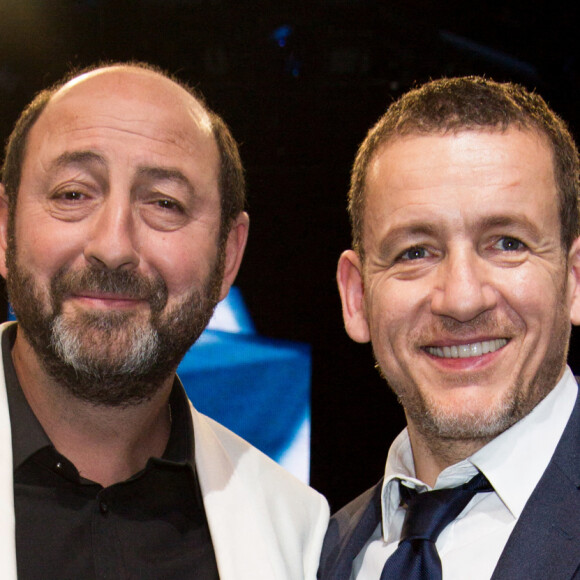 Kad Merad et Dany Boon - 6ème édition de la cérémonie des Magritte du cinéma à Bruxelles en Belgique le 6 février 2016. 