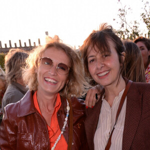 Exclusif - Alexandra Lamy, Valérie Bonneton lors de la soirée Back to Brach sur la terrasse du Brach Paris le 2 septembre 2021. © Rachid Bellak / Bestimage