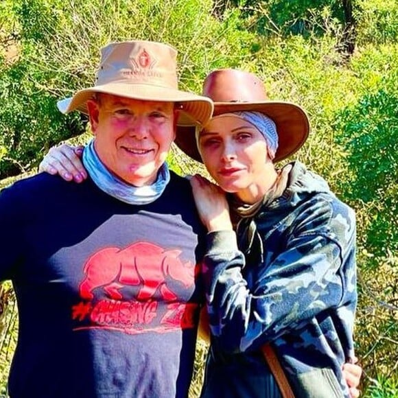 Le prince Albert et son épouse la princesse Charlene réunis en Afrique du Sud sur Instagram.