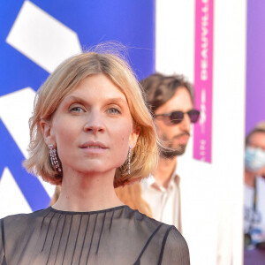 Clémence Poésy (présidente du jury de la révélation), enceinte, assiste à la projection du film "Stillwater" lors de la cérémonie d'ouverture de la 47ème édition du festival du Cinéma Américain de Deauville. Deauville, le 3 septembre 2021.