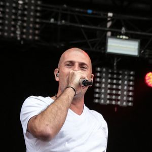Akhenaton et Shurik'n - Le groupe IAM en concert lors du Festival Lollapalooza à l'Hippodrome de Longchamp à Paris. Le 23 juillet 2017 © Stéphane Vansteenkiste / Bestimage 
